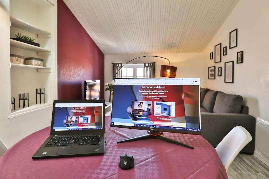 Le Cosy T2 Hypercentre ! Parking Inclus Et La Plage A 2 Min ! Les Sables-dʼOlonne Екстериор снимка